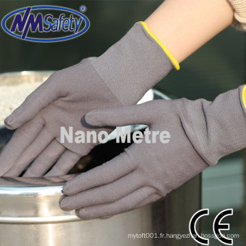 NMSAFETY couture gants en nylon doublure en nylon souple gants de travail usine